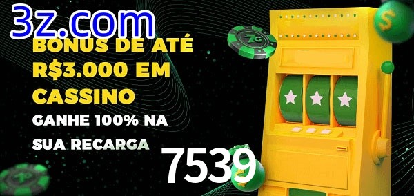 7539 melhor bônus de depósito